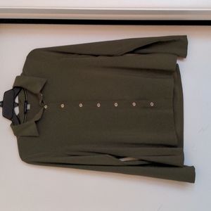 Tommy Hilfiger Women's Button Up Dress Shirt Medium